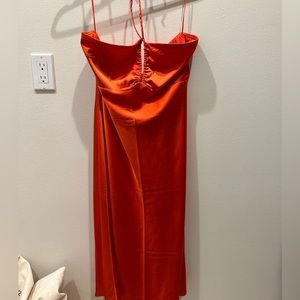 Abercrombie Orange Dress- NWT- Size L